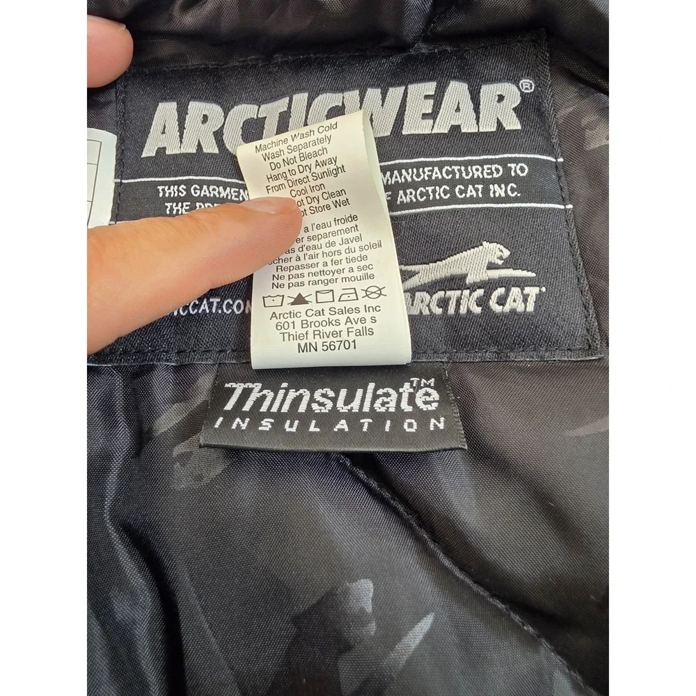 Large- ARTIC CAT ARTICWEAR CATWALK PURPLE/BLACK SNOWMOBILE SKI JACKET WOMENS
